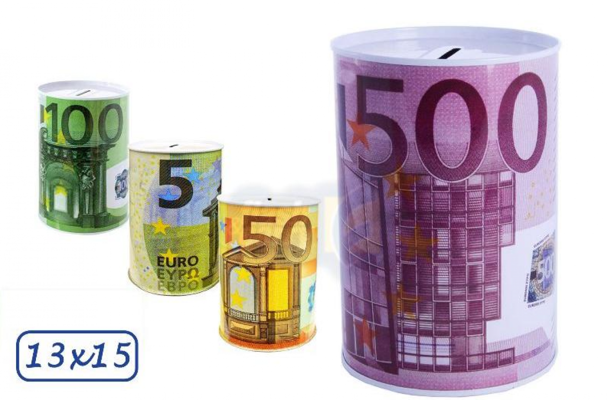 SALVADANAIO LATTA 13x15 EURO 114156 40971