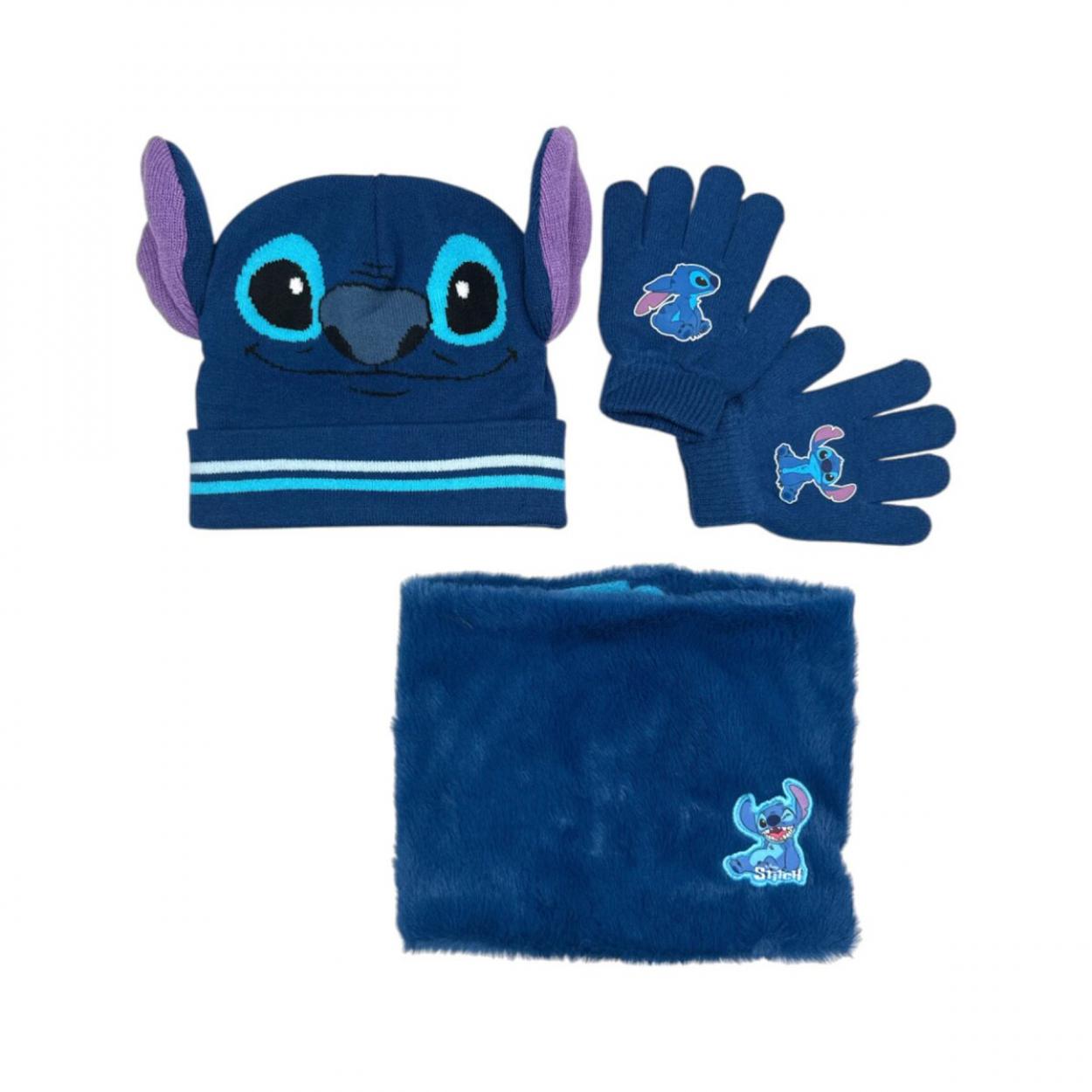 LIL24-3190 STITCH BOY FANTASY SET 3 PCS W.SNOOD 55354