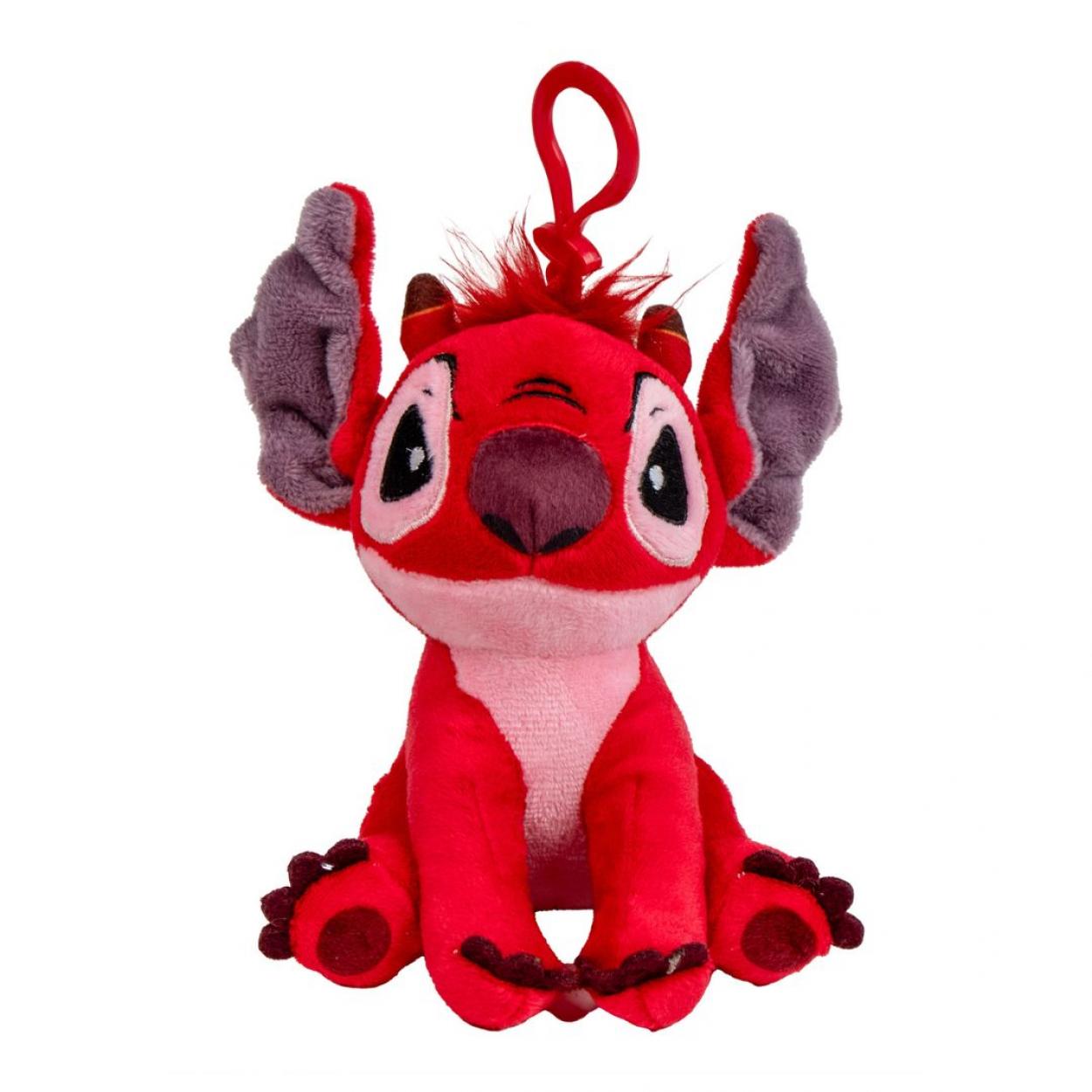 (MIS 0) LEROY DISNEY STITCH PELUCHE PORTACHIAVI 12,5cm C/BAGCLIP 2600002737 41115
