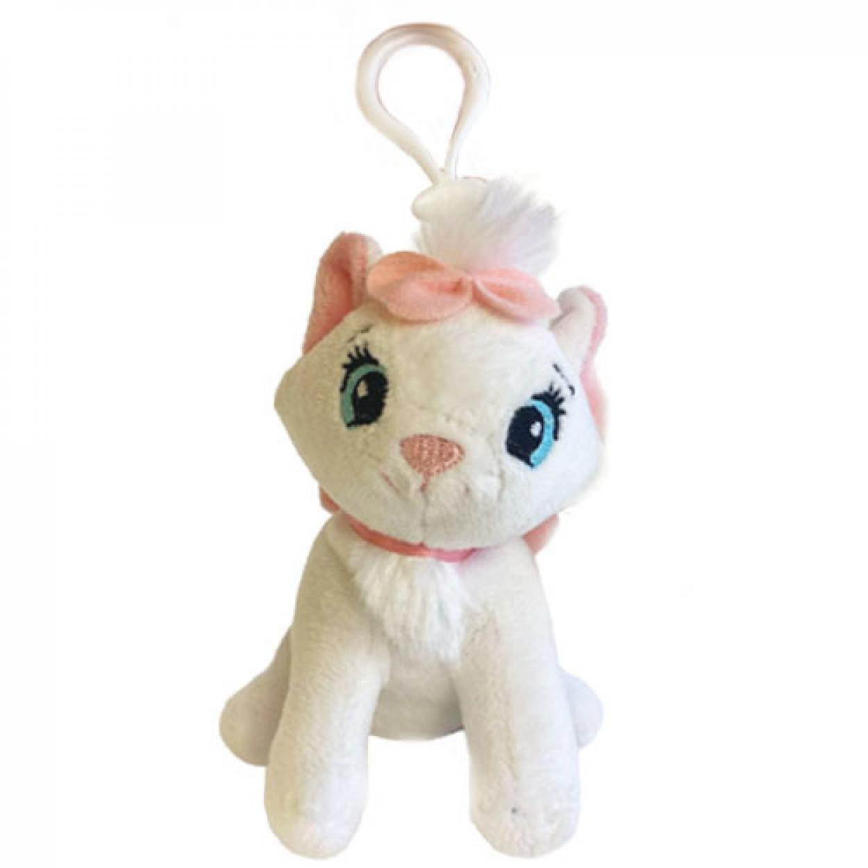 (MIS 0) DISNEY MARIE ANIMAL FRIENDS PELUCHE PORTACHIAVI 12,5cm CON BAGCLIP 2600002710 41115