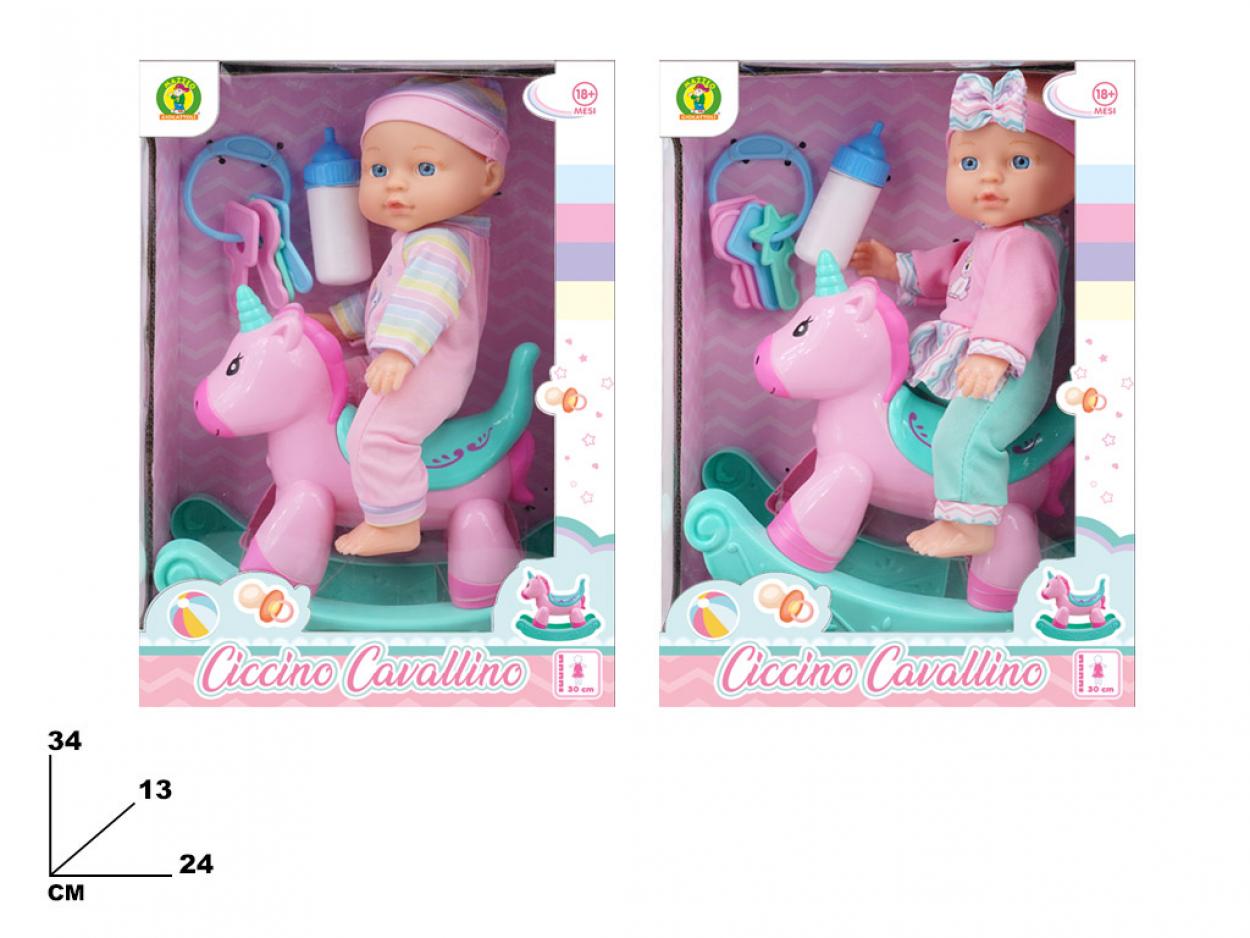 BEBE' CICCINO CAVALLINO 30cm 166666 41272