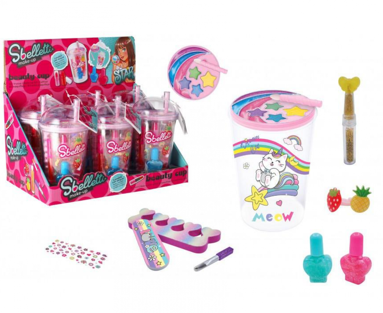 BUBBLE TEA CON MAKEUP ACCESSORI UNGHIE 430537 41185