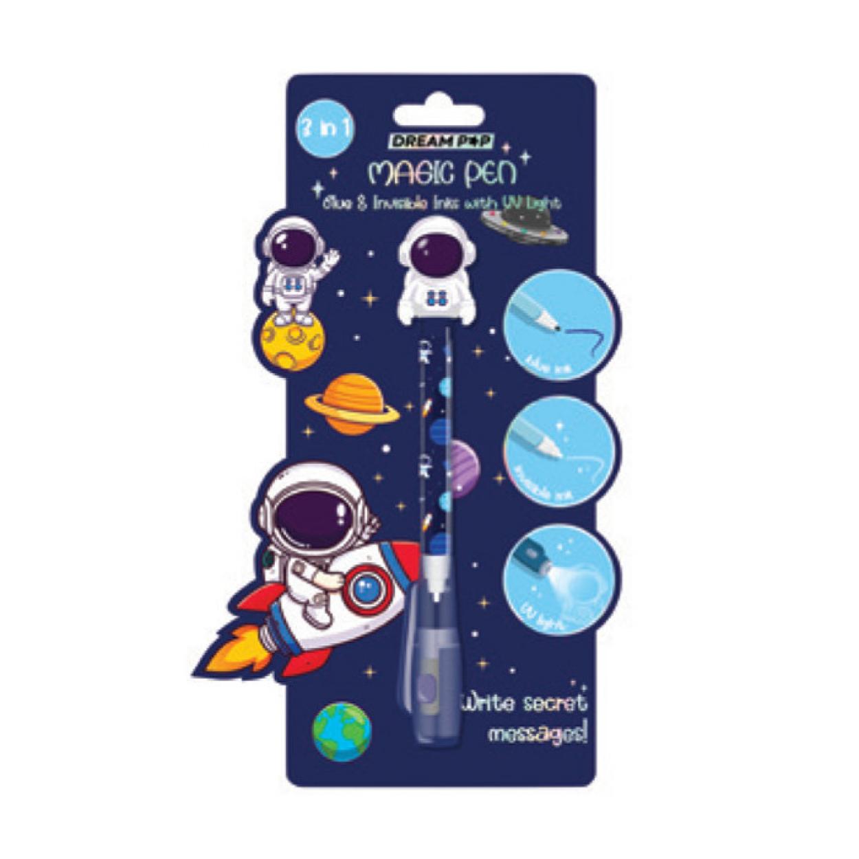 K30306C-33197 PENNA MAGICA 3 IN 1 INC. INVIS. LUCE UV SPAZIO TRI-COASTAL 41434