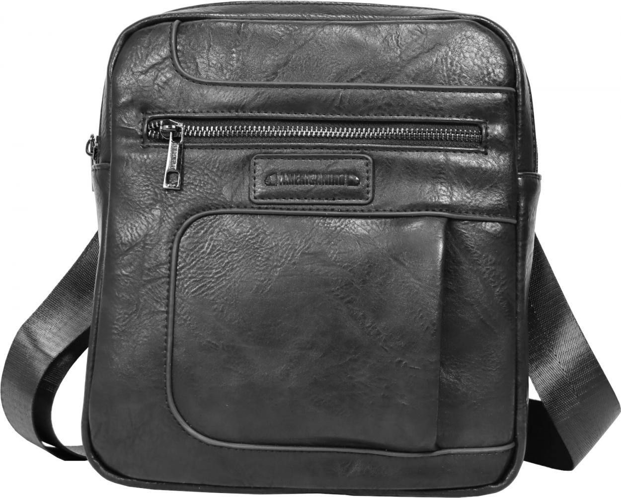 BAG414 BORSELLO UOMO MEDIUM NERO 52248