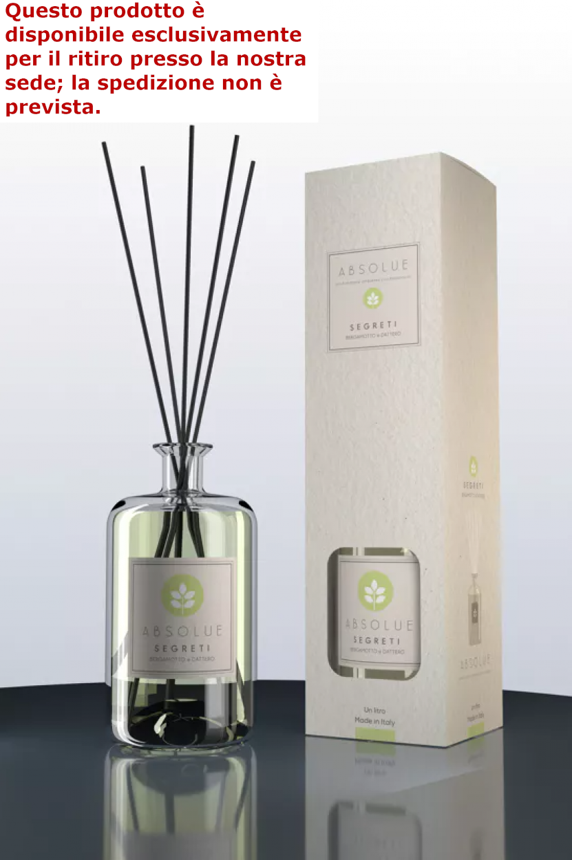 DIFFUSORE 1 LITRO ABSOLUE SEGRETI 586357 52312