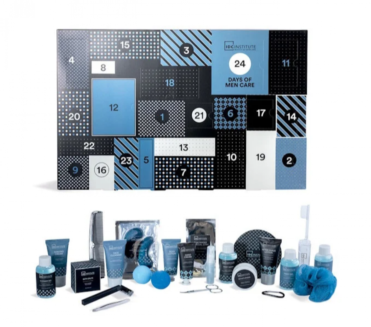 IDC INSTITUTE MEN ADVENT CALENDAR 24 DAYS 68337 52555