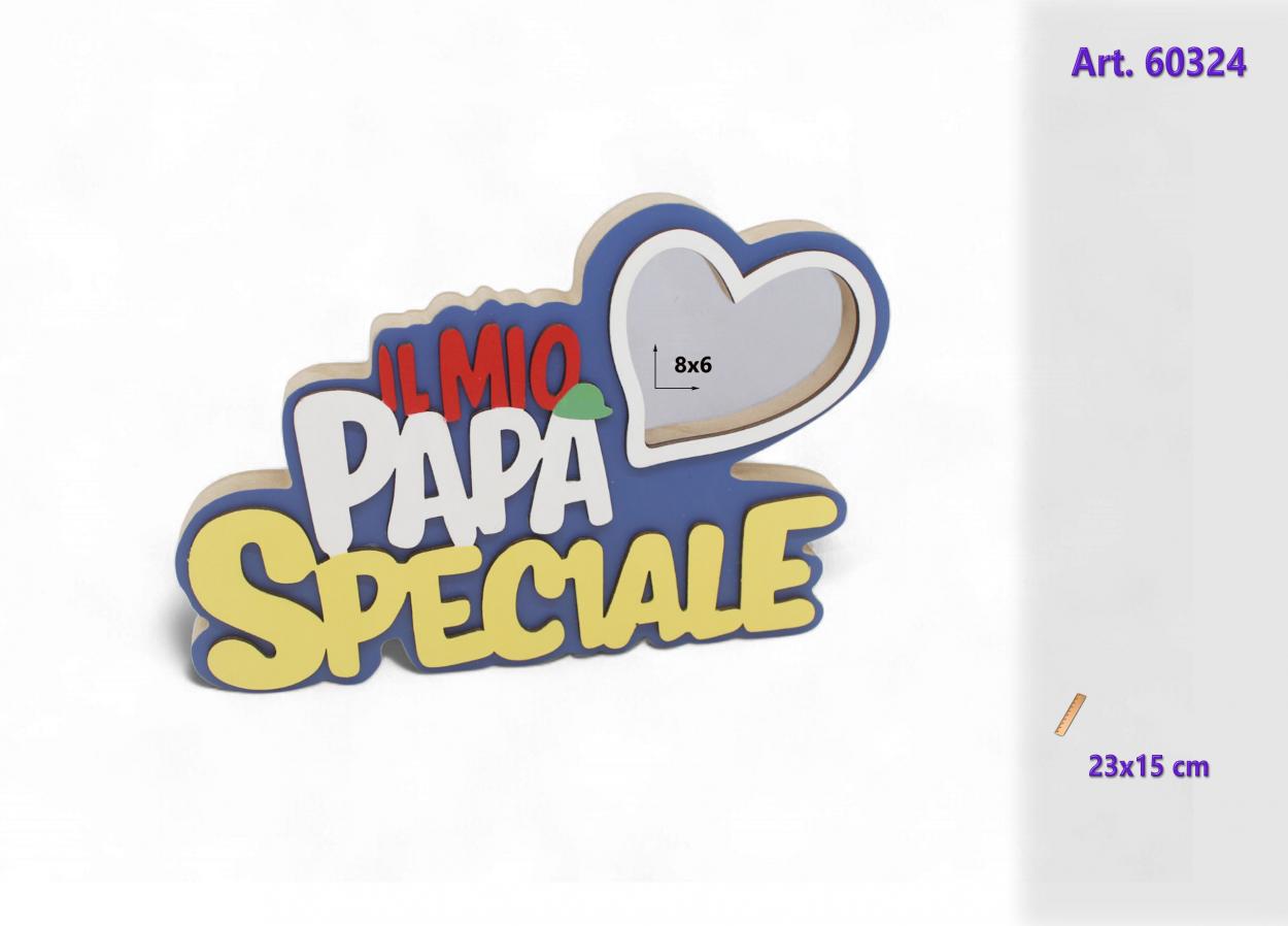 PORTAFOTO E SCRITTA LEGNO PER FESTA PAPA' 160324 52548