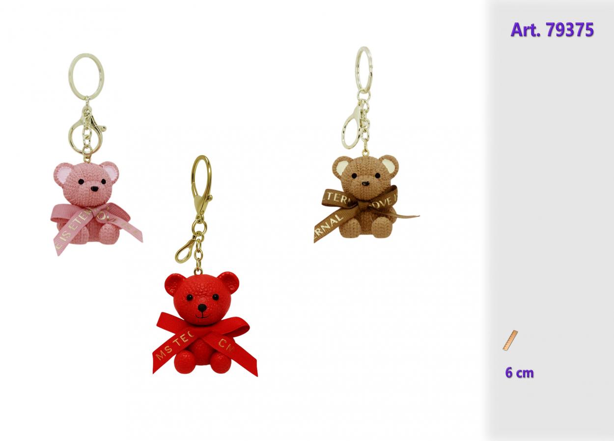 PORTACHIAVI ORSETTO RESINA 979375 52548