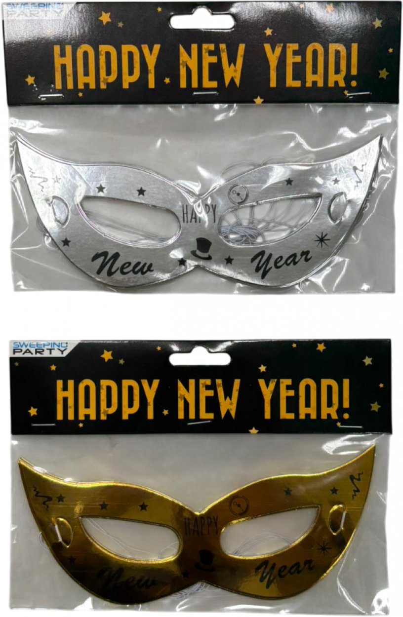 MASCHERINE 6pz HAPPY NEW YEAR 2106 40950