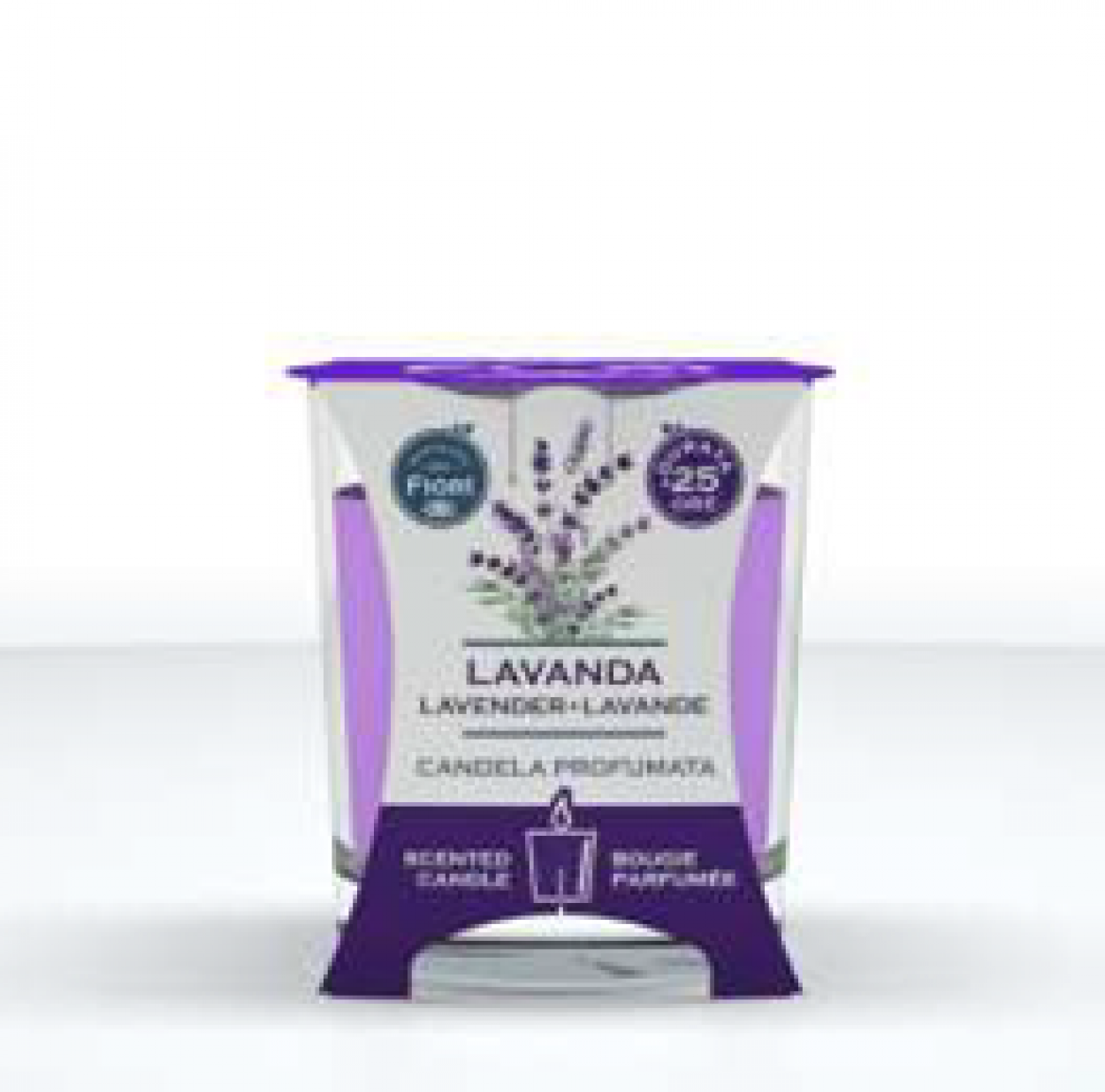 CANDELA 110gr OFFICINA DEI FIORI LAVANDA 85374 52312