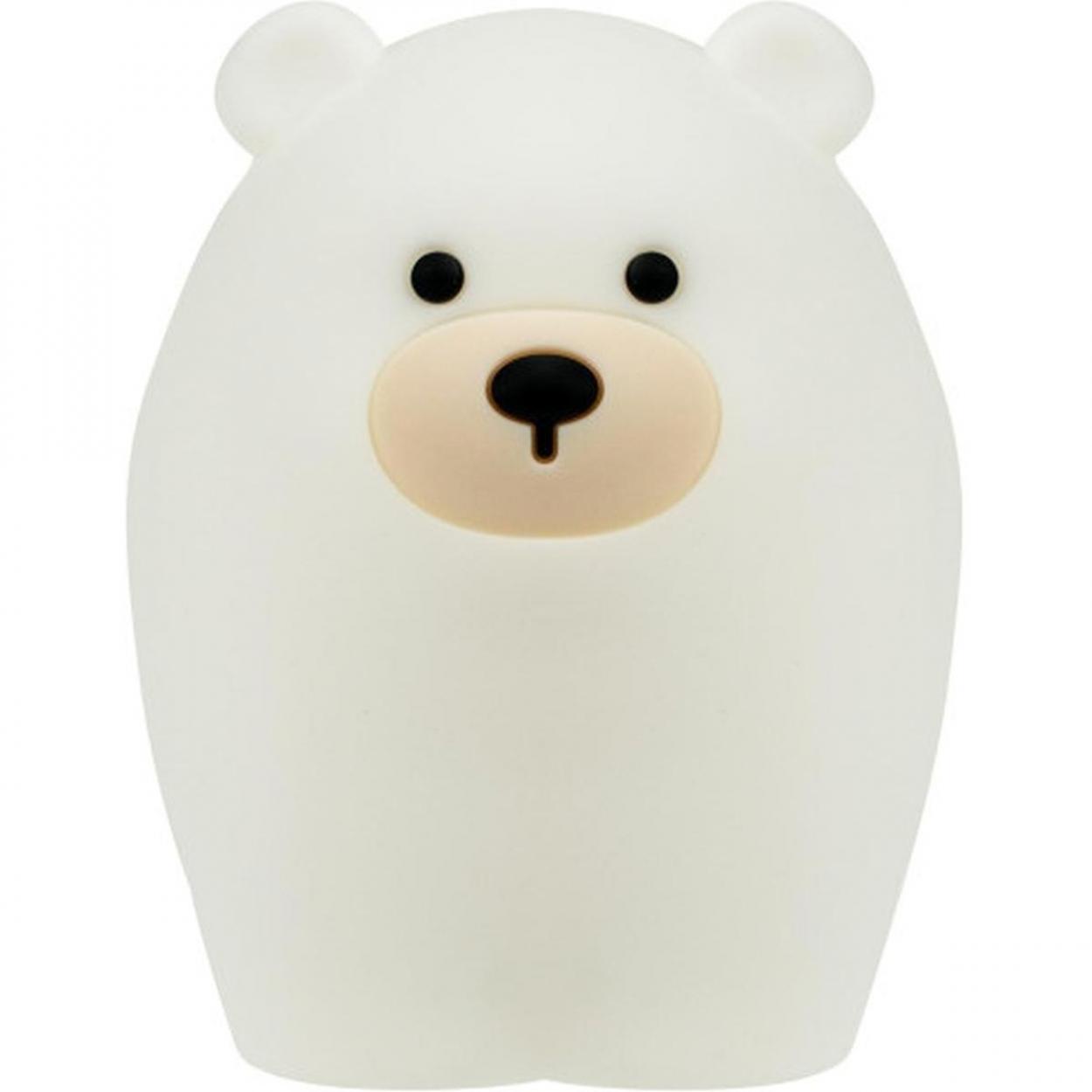 90D302591 LAMPADA SAGOMATA SILICONE ORSO CARTOMANIA FEEL AT HOME 41434