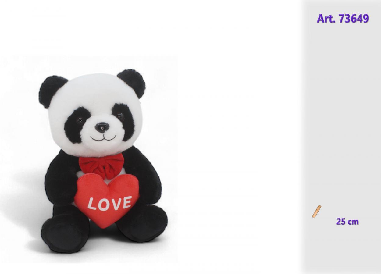 PANDA PELUCHE CON CUORE 973649 52548