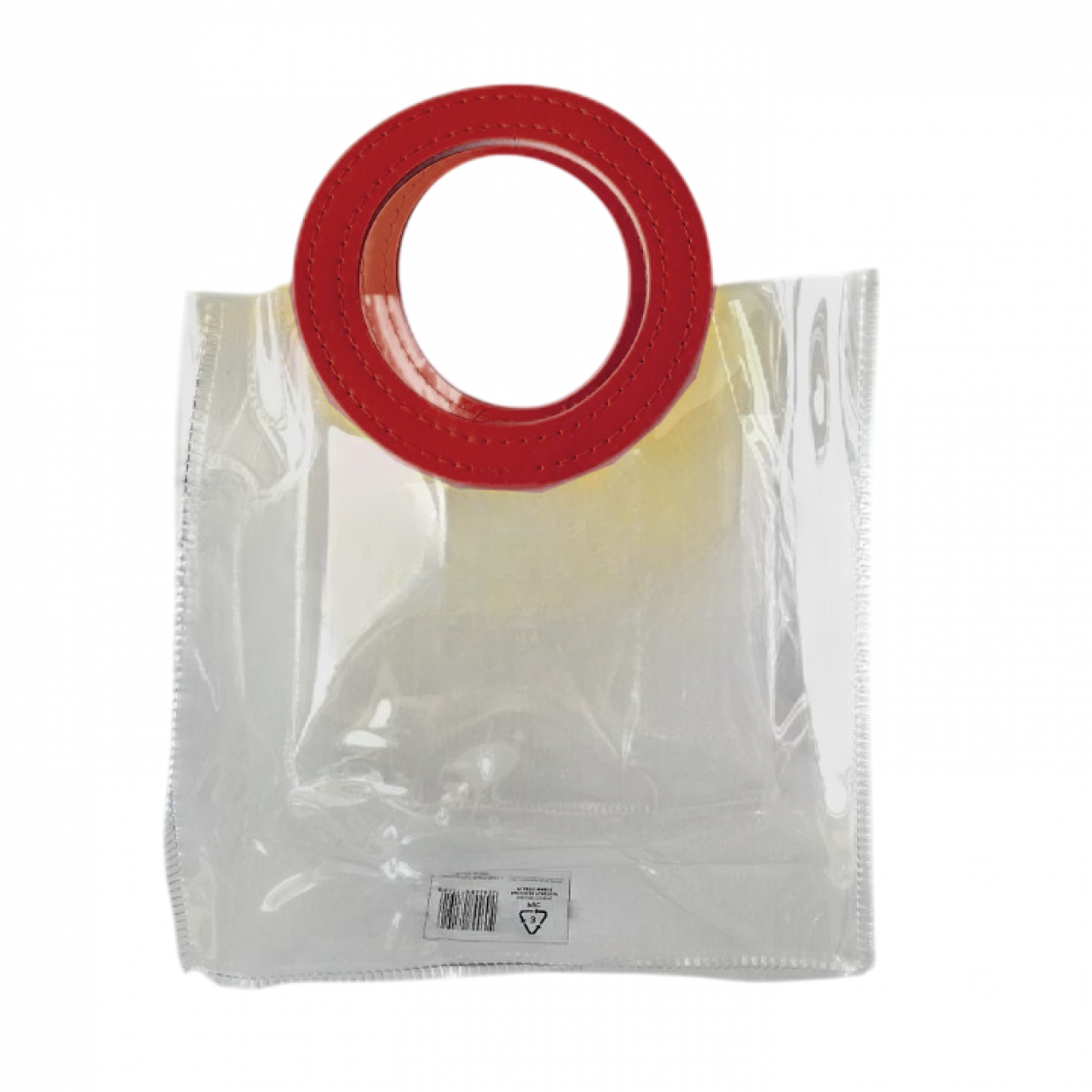 UY526DNN0Y5RO SHOPPER CRYSTAL NEUTRA 18x18+12cm CRYSTAL BAG ROSSO 41352