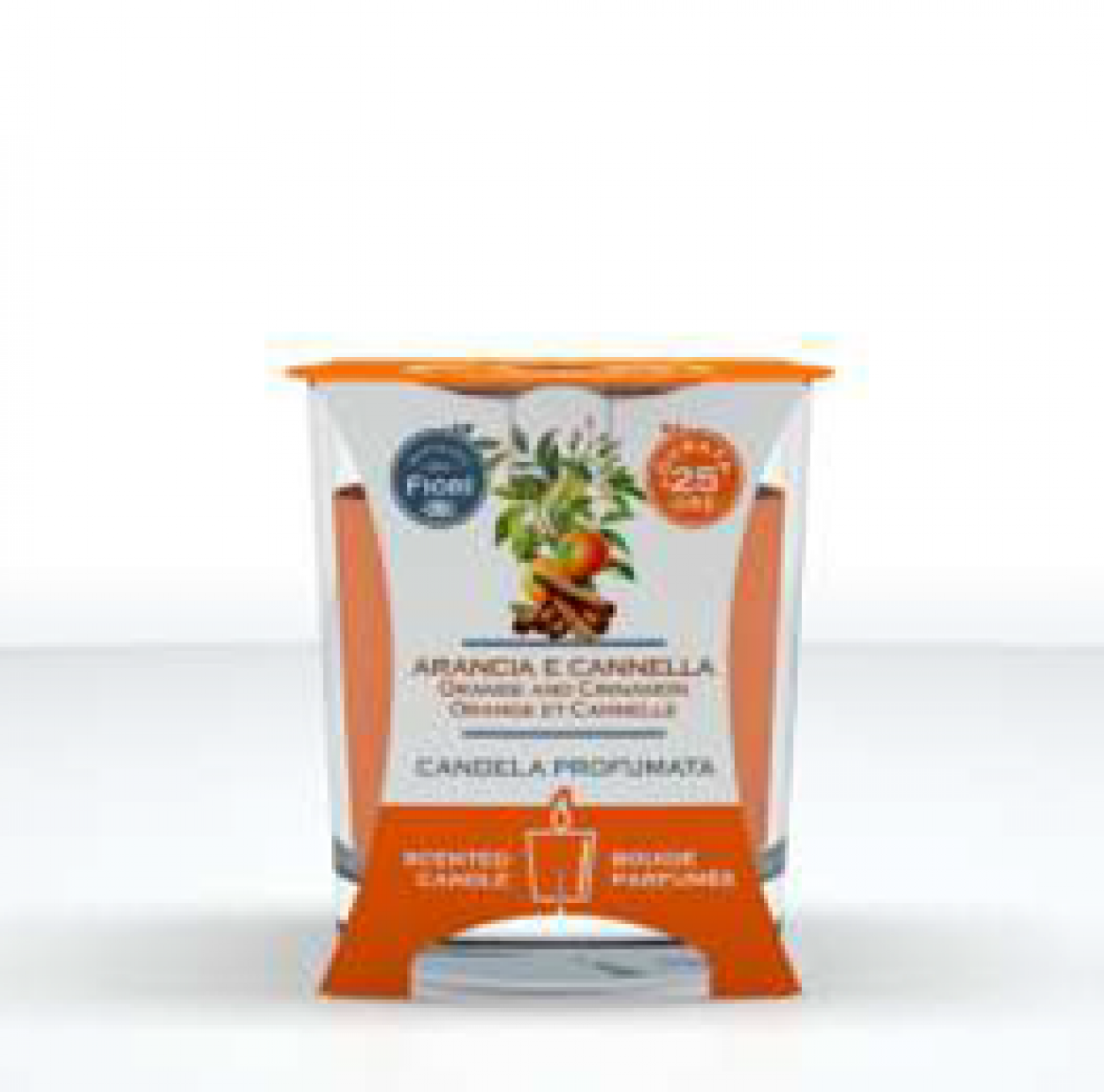 CANDELA 110gr OFFICINA DEI FIORI ARANCIA E CANNELLA 85350 52312