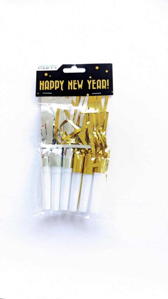 TOMBETTA 6pz HAPPY NEW YEAR 01511 40950