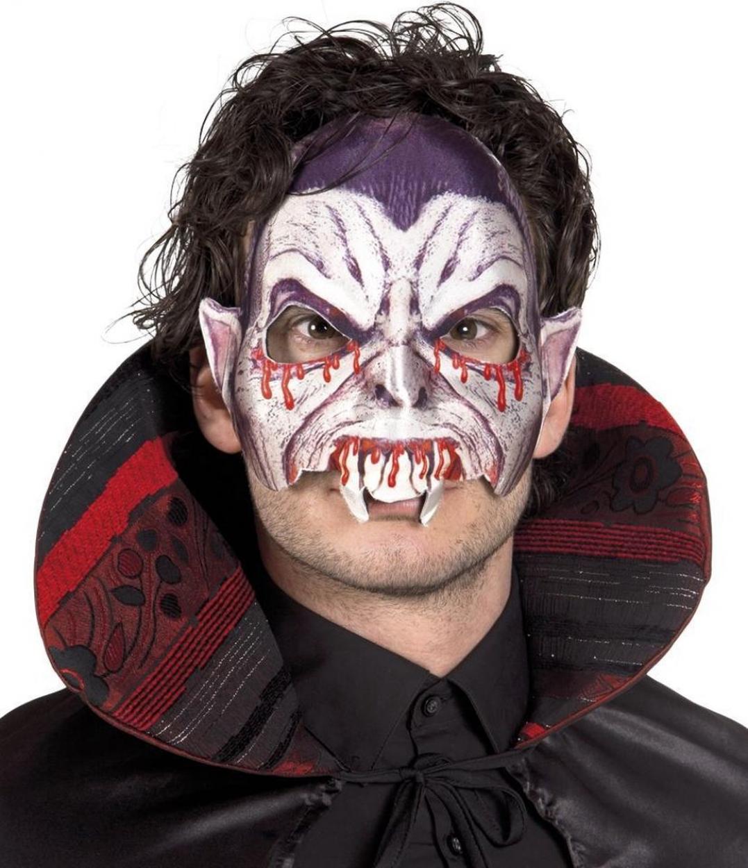 MASCHERA VAMPIRO SANGUE IN EVA 31344 40925