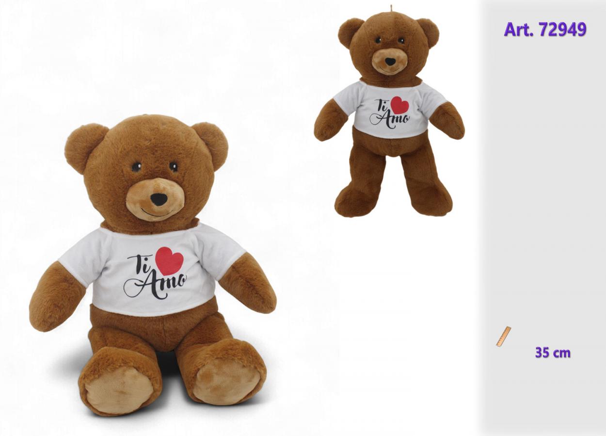 ORSO PELUCHE CON SHIRT 972949 52548