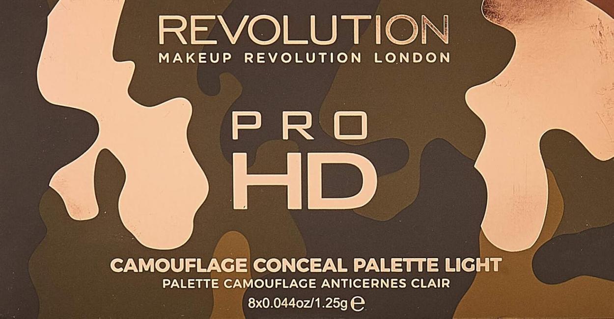REVOLUTION PALETTE CAMOUFLAGE CONCEALER 001031 54724