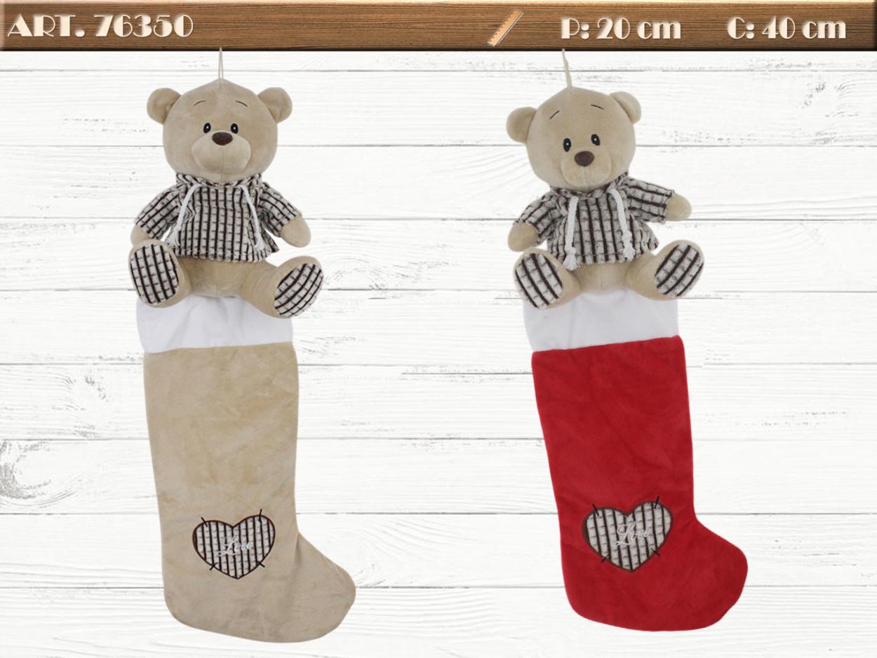 ORSO PELUCHE CON CALZA 976350 52548