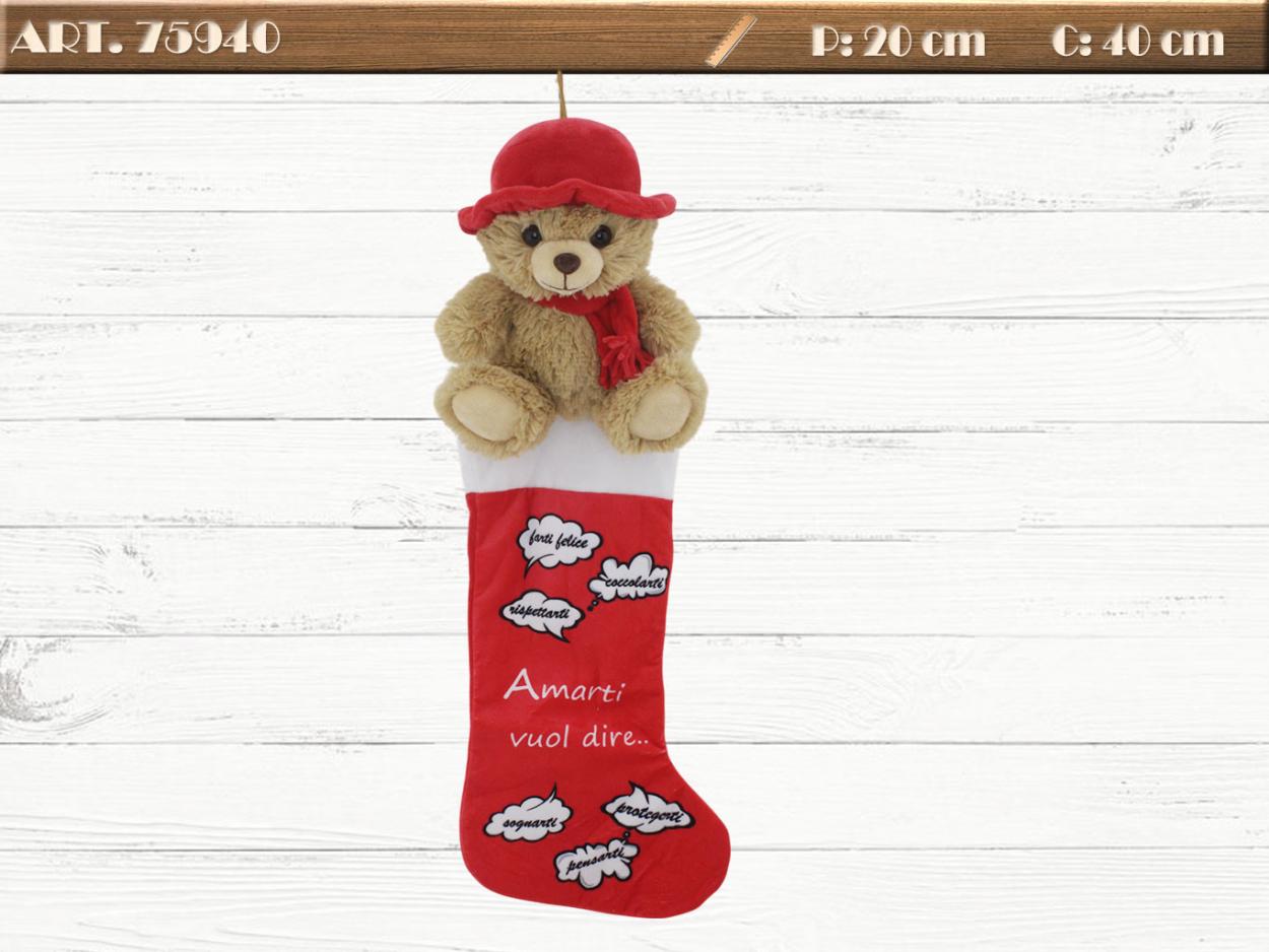 ORSO CON CAPPELLO E CALZA 975940 52548