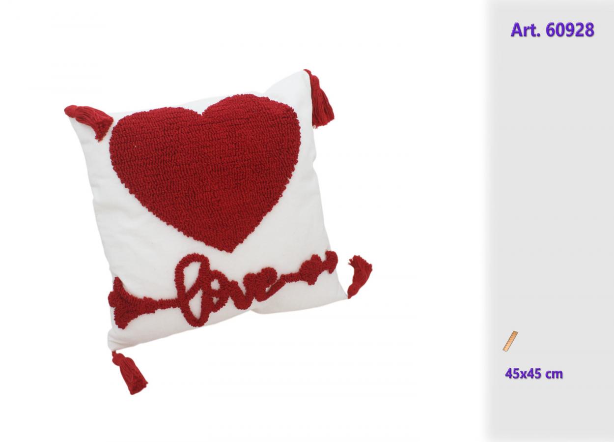 CUSCINO QUADRATO CON RICAMO 160928 52548