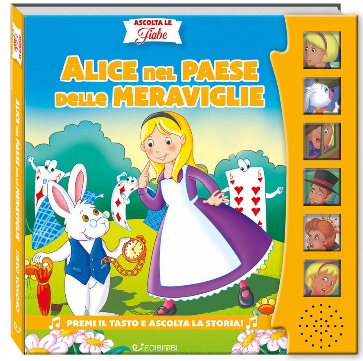 ASCOLTA LE FIABE10 - ALICE NEL PAESE 640817 41417