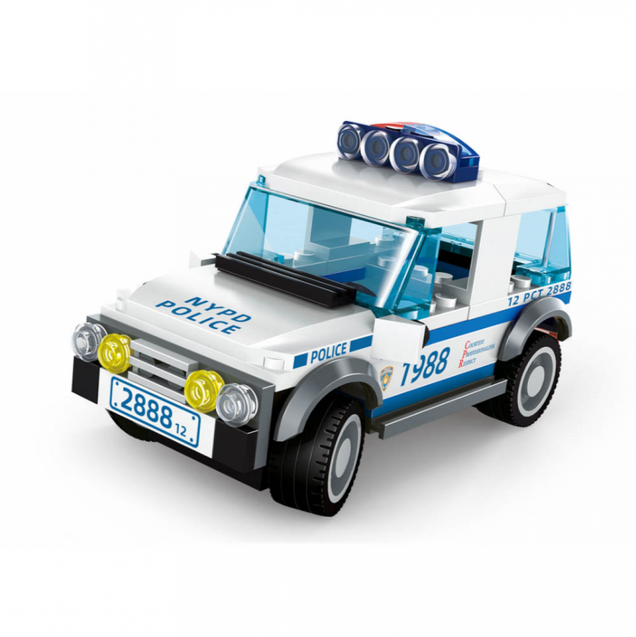 WANGE SUPERCAR POLICE 98pcs 2888 53573