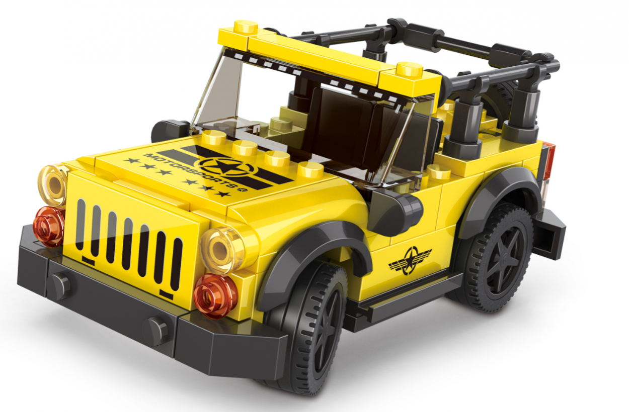 WANGE SUPERCAR OFFROAD 122pcs 2886 53573