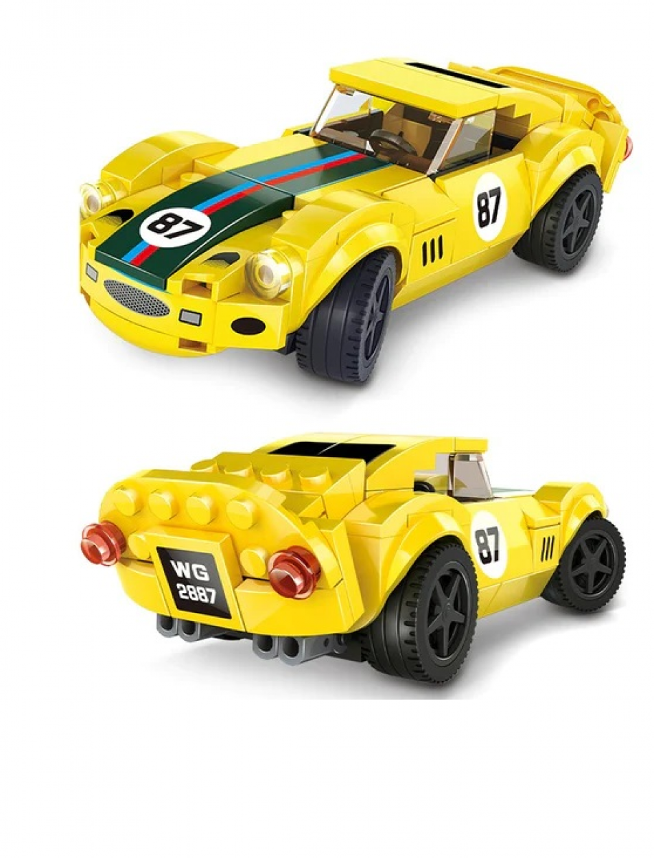 WANGE SUPERCAR COBRA AMERICAN 106pcs 2887 53573