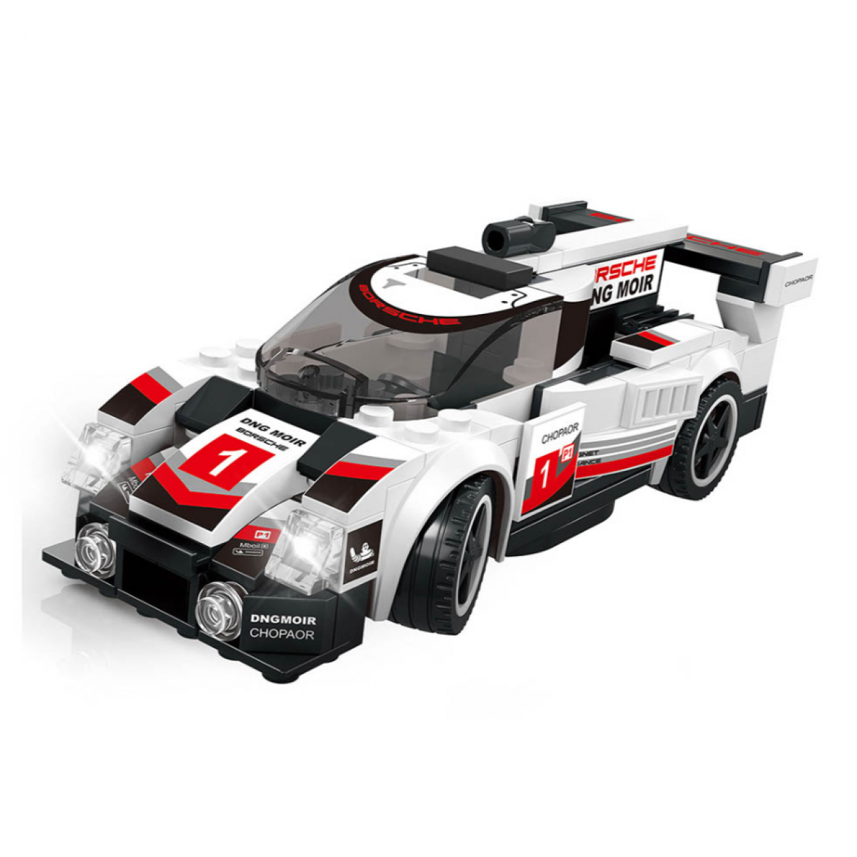 WANGE SUPERCAR WHITE TEAM 175pcs 2883 53573