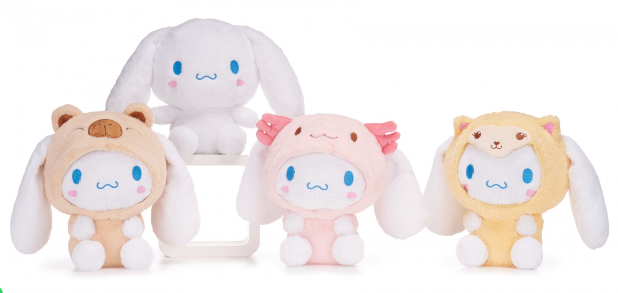 (MIS 3+) HELLO KITTY CINNAMOROLL PELUCHE 24cm 3276D 41115
