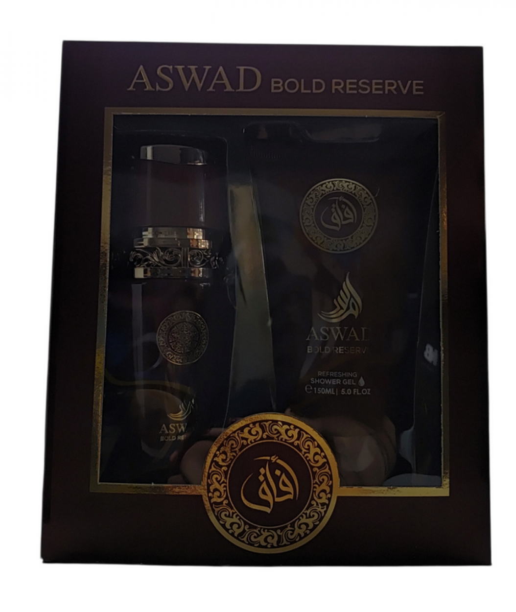 AFG15 GIFT SET AFAQ 2PCS ASWAD BOLD RESERVE 55532