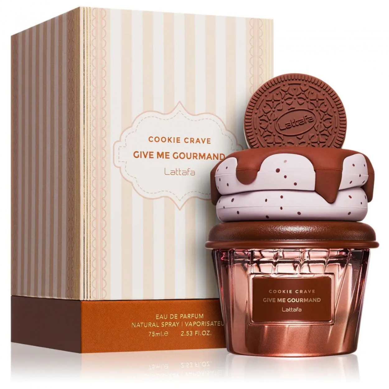 LATTAFA GIVE ME GOURMAND COOKIE CRAVE EDP 75ml 349662 56888