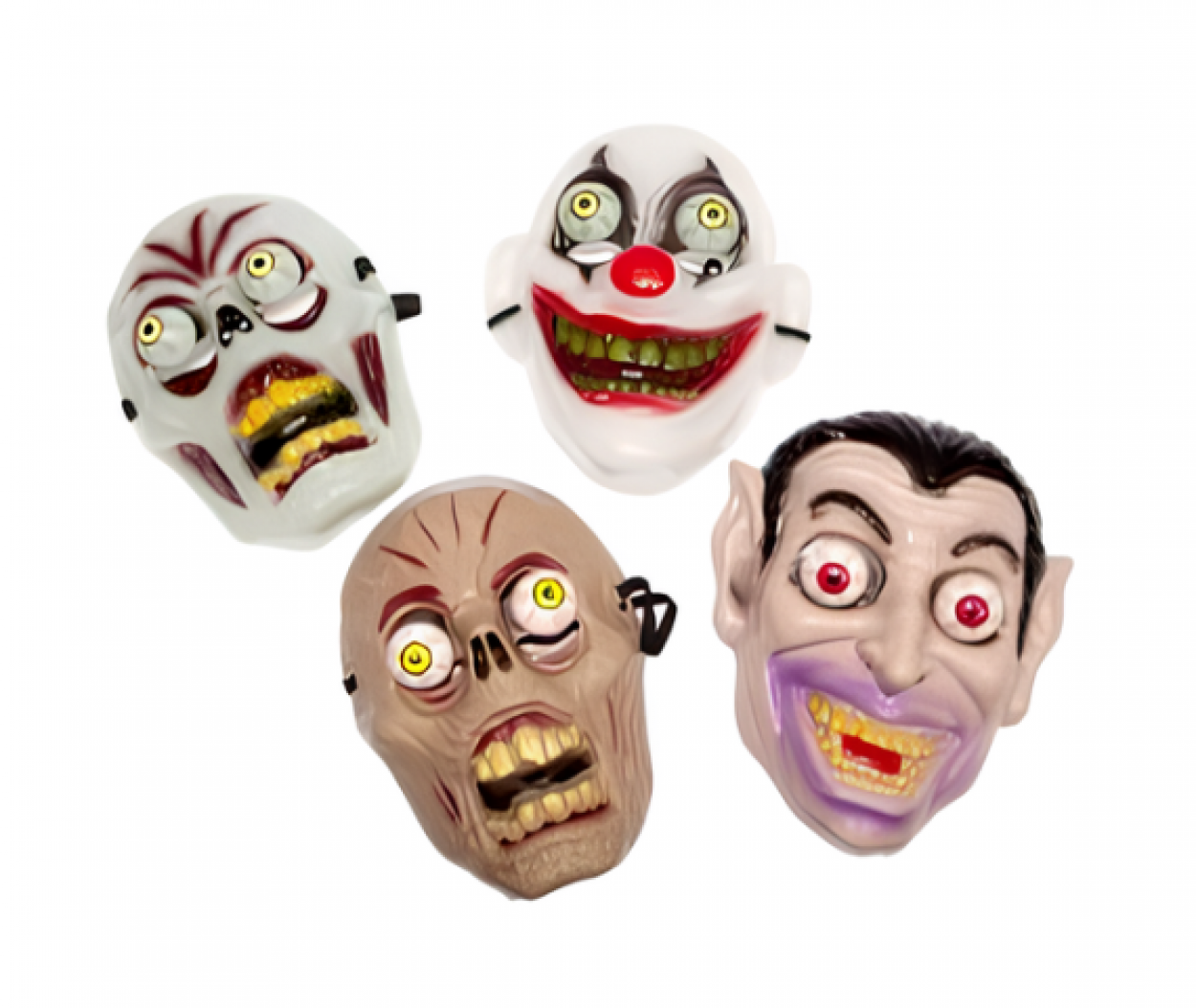 MASCHERA STRALUNATI CON OCCHI A MOLLA 31423 40925