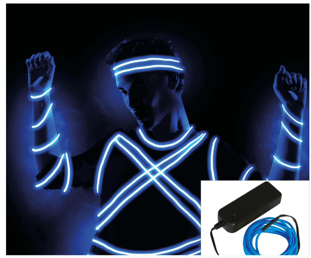 FILO LED AZZURRO 5MT 16609 52833