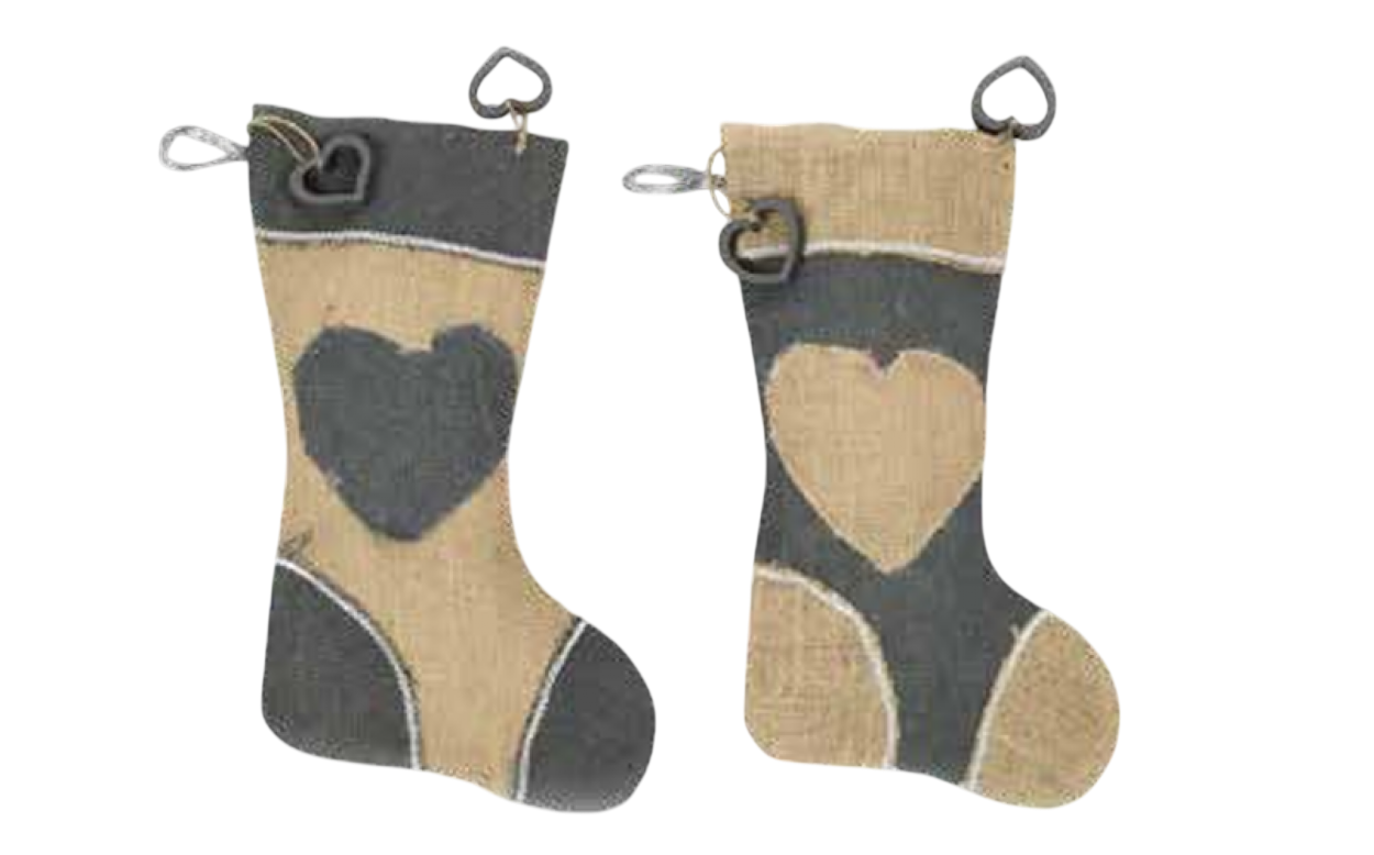 JP27 CALZA JUTA LOVE 40cm 53284