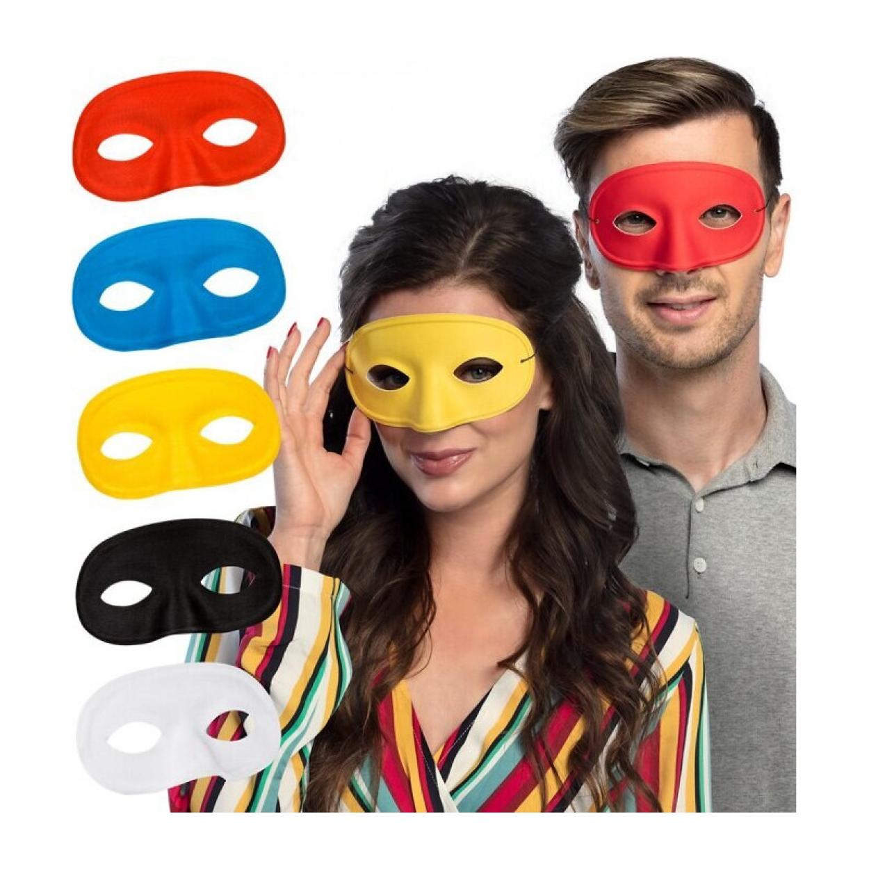 MASCHERA DOMINO NIGHT COLORI ASSORTITI 20976 40925