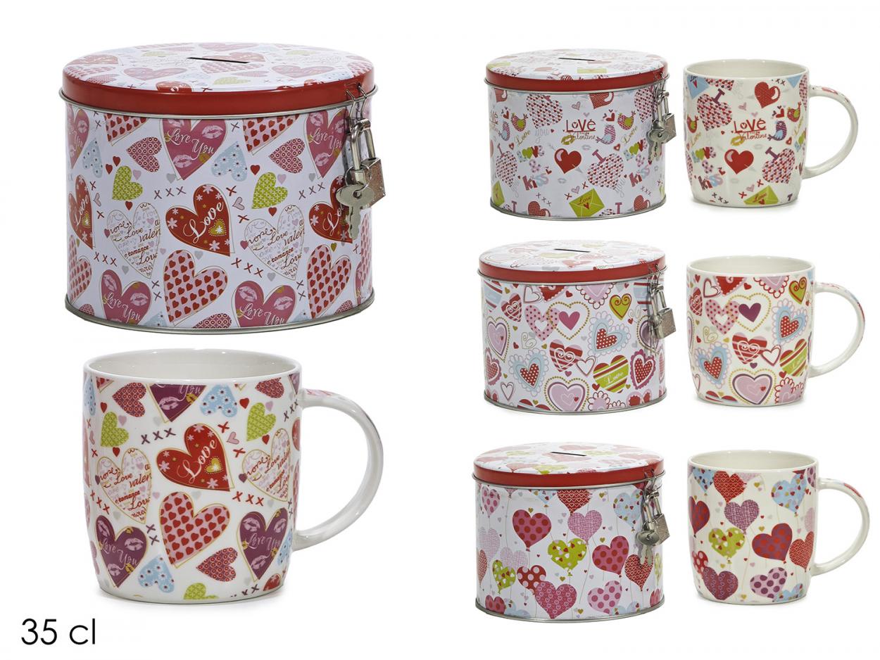 SET TAZZA CON SALVADANAIO 35cl 453037 40619