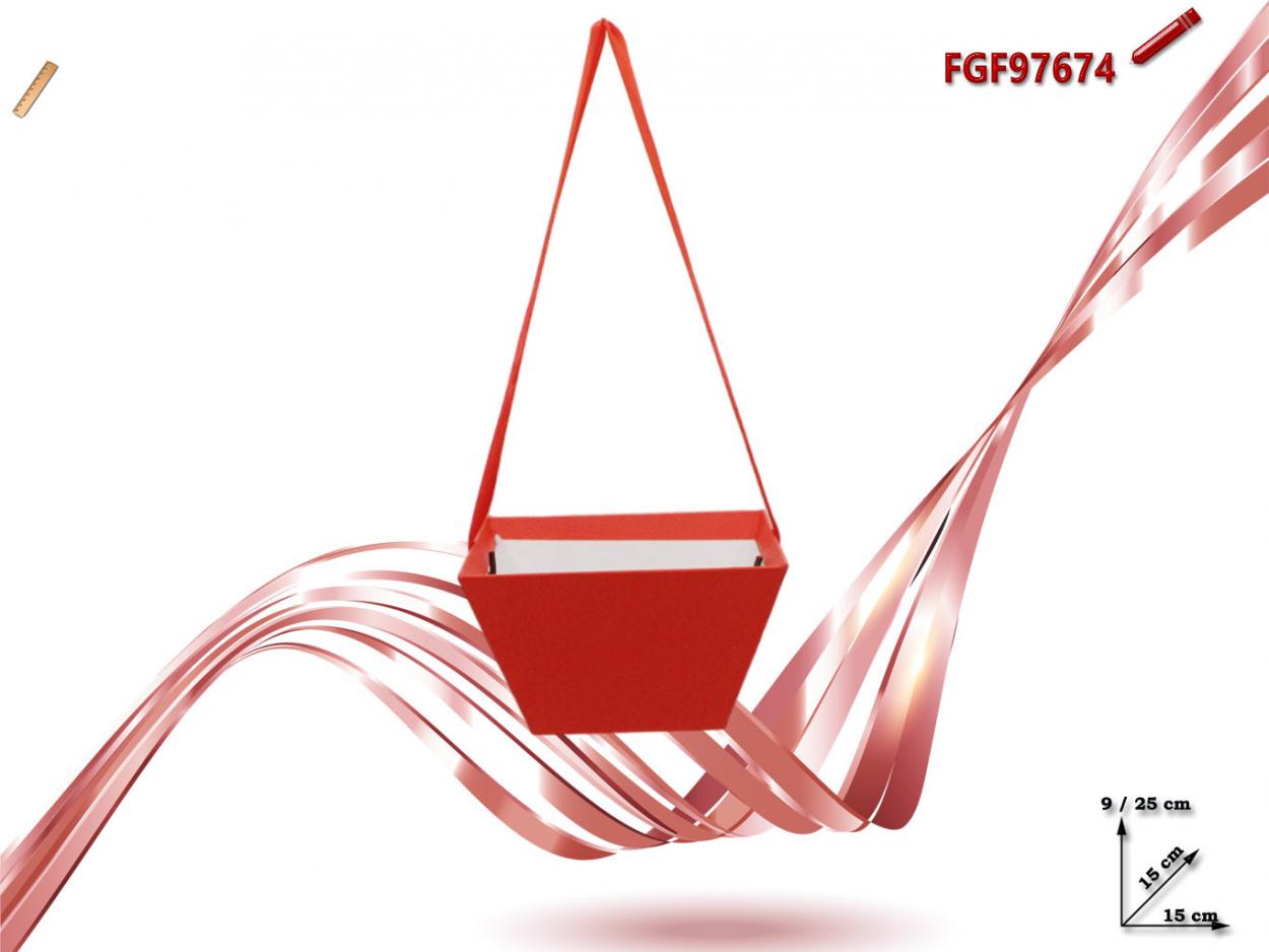 CASSETTA CARTA ROSSO 497674 52548