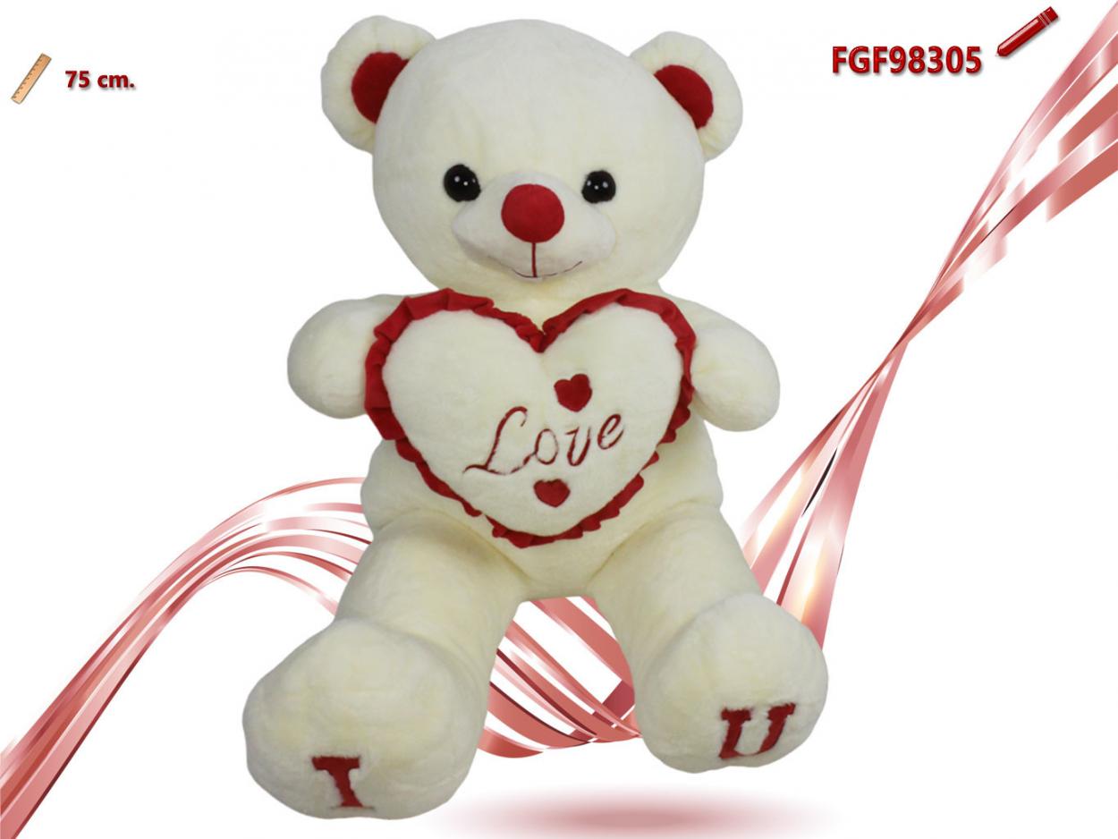 ORSO PELUCHE CON CUORE 498305 52548