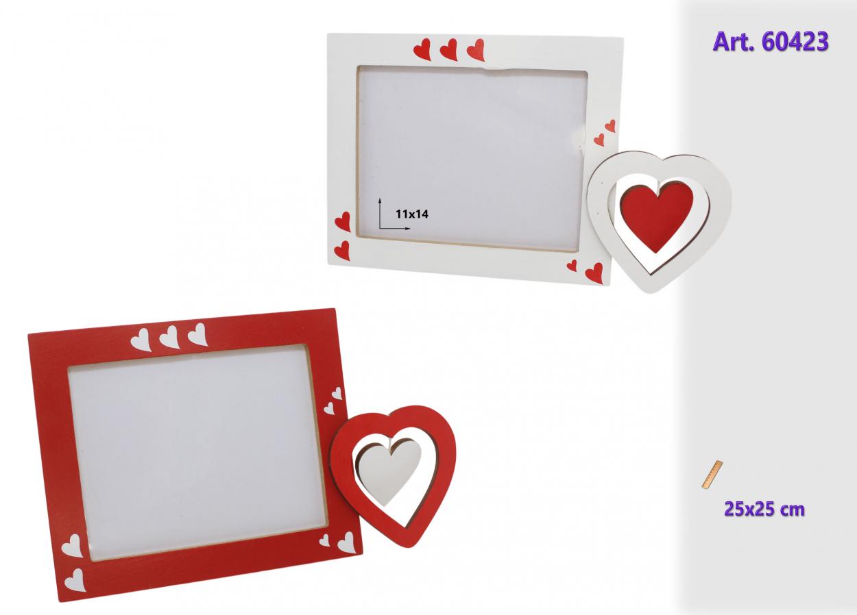 PORTAFOTO LEGNO SAN VALENTINO 160423 52548