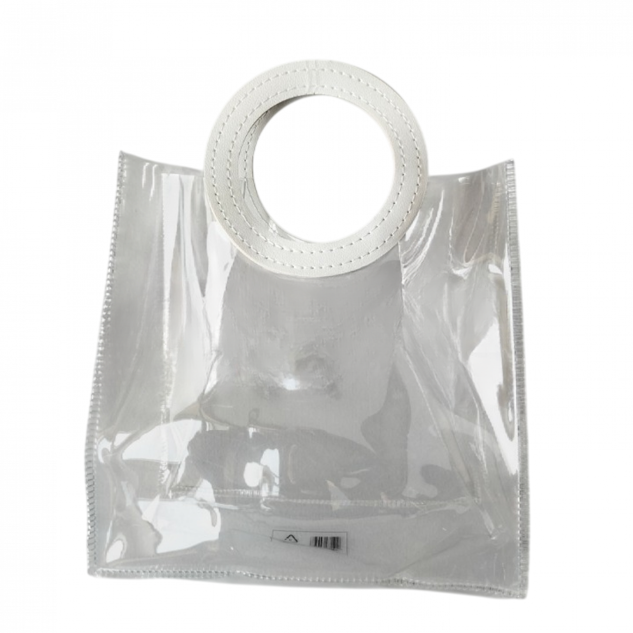 UY526DNN0Y4BI SHOPPER CRYSTAL NEUTRA 15x14,5+9cm CRYSTAL BAG BIANCO 41352