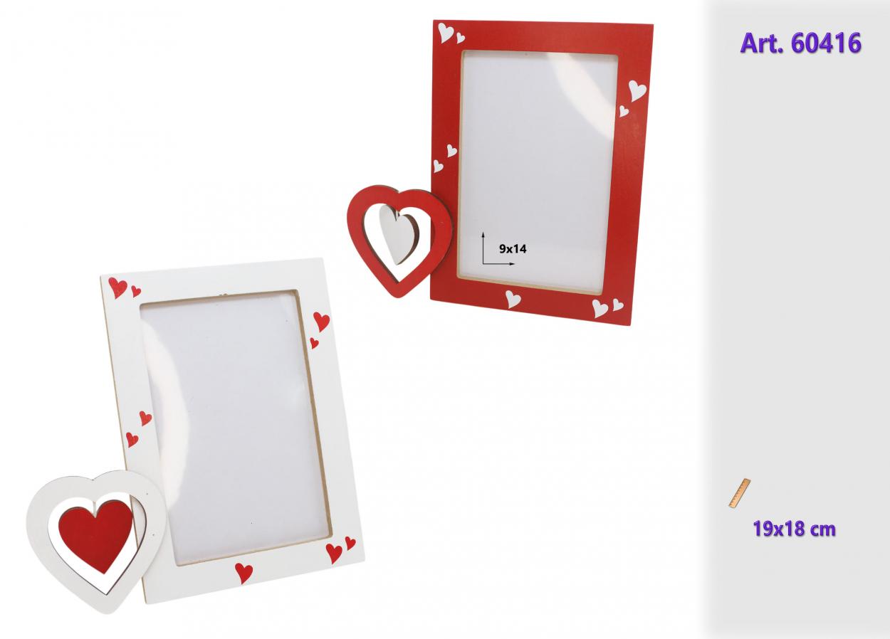 PORTAFOTO LEGNO SAN VALENTINO 160416 52548