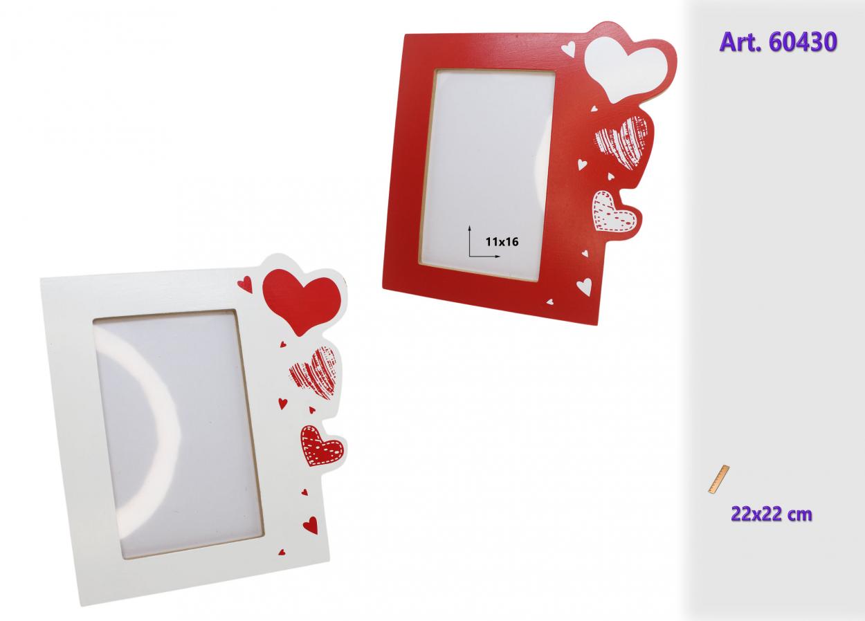 PORTAFOTO LEGNO SAN VALENTINO 160430 52548