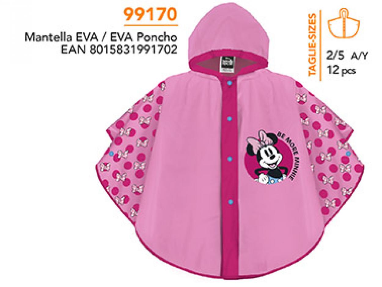 PONCHO PIOGGIA MINNIE 99170 40035