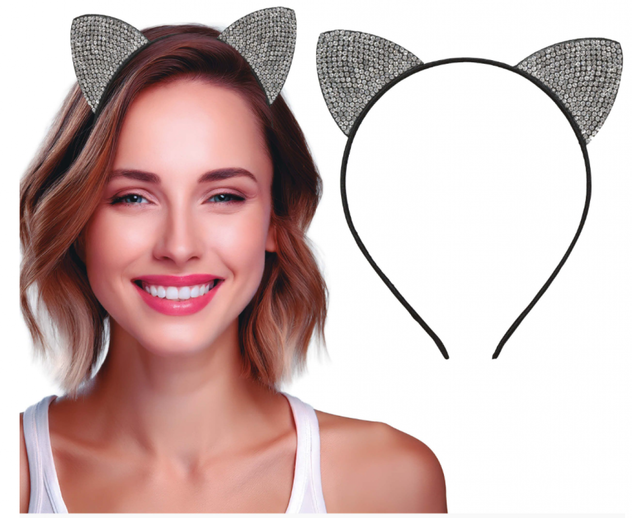 CERCHIETTO ORECCHIE TOPONA ARGENTO 23080 52833