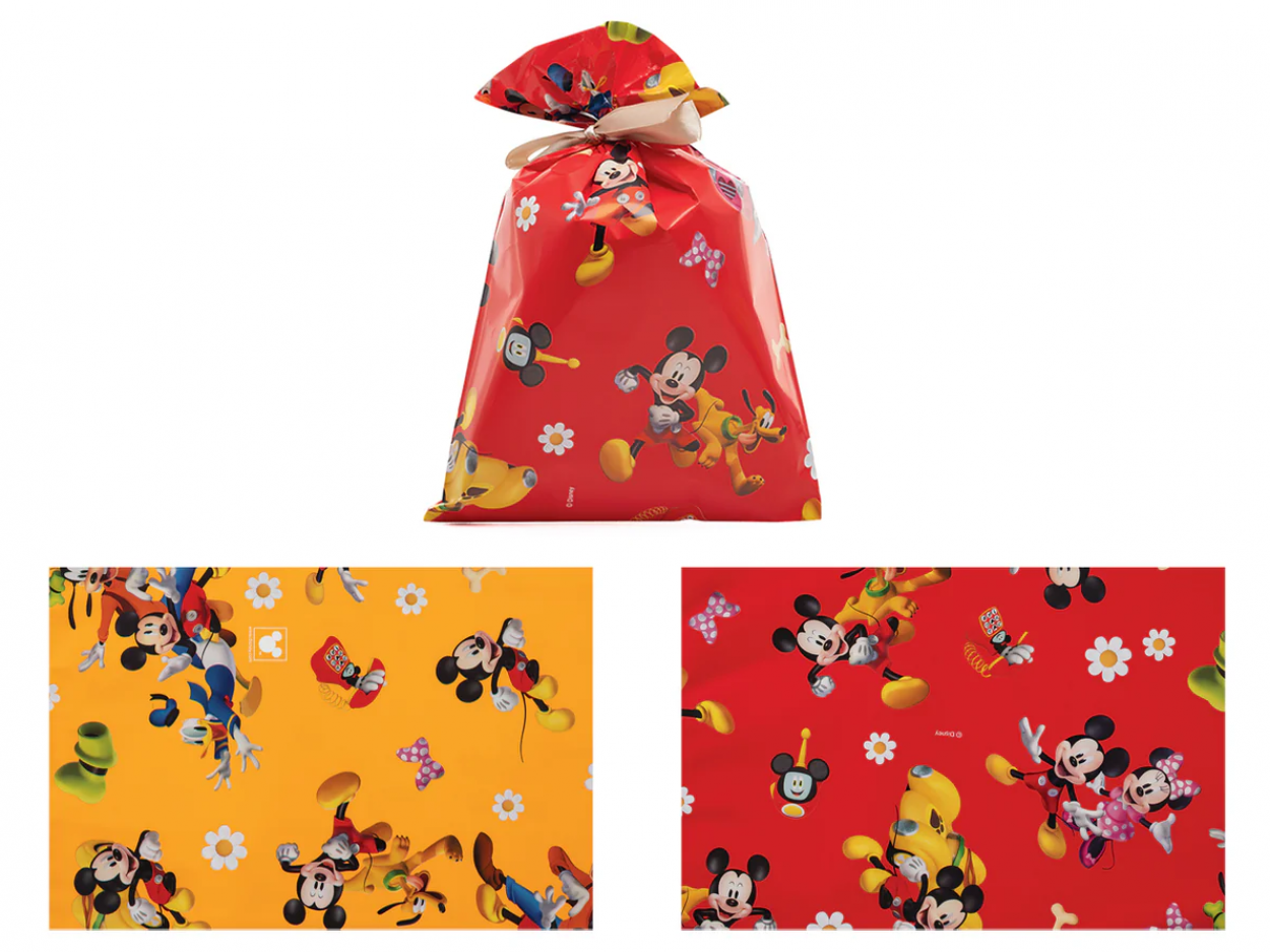UDJ86PCCK8N00 BUSTE ASSORTITE PERLATE FP+ST. 40MY 35x50cm TOPOLINO 41352