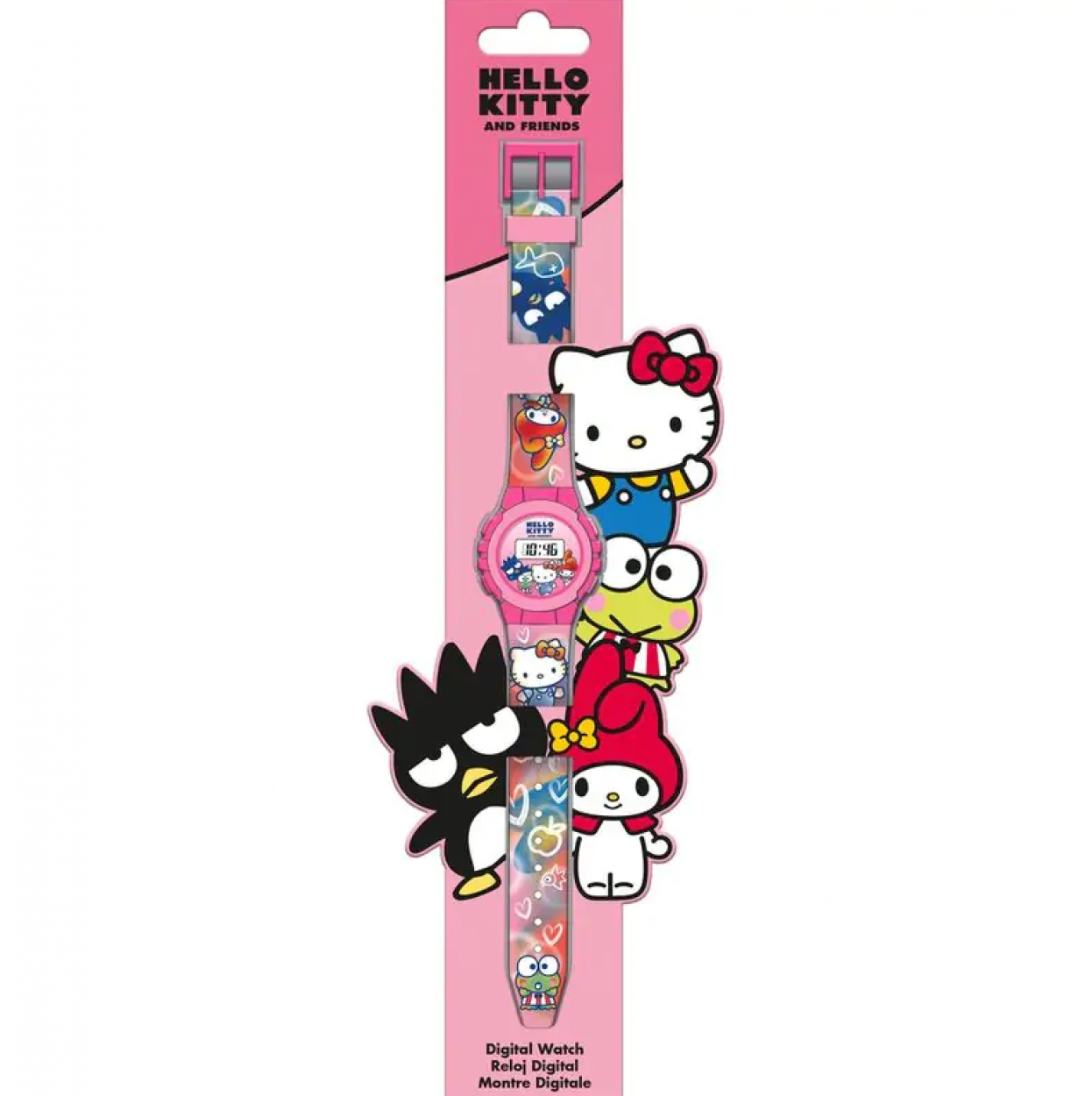 HK50153 RELOJ DIGITAL KE02 HELLO KITTY & FRIENDS 40809