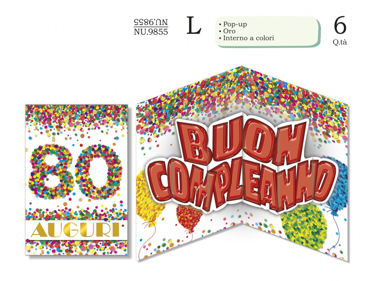 NU9855 BIGLIETTI POP UP 80 40631