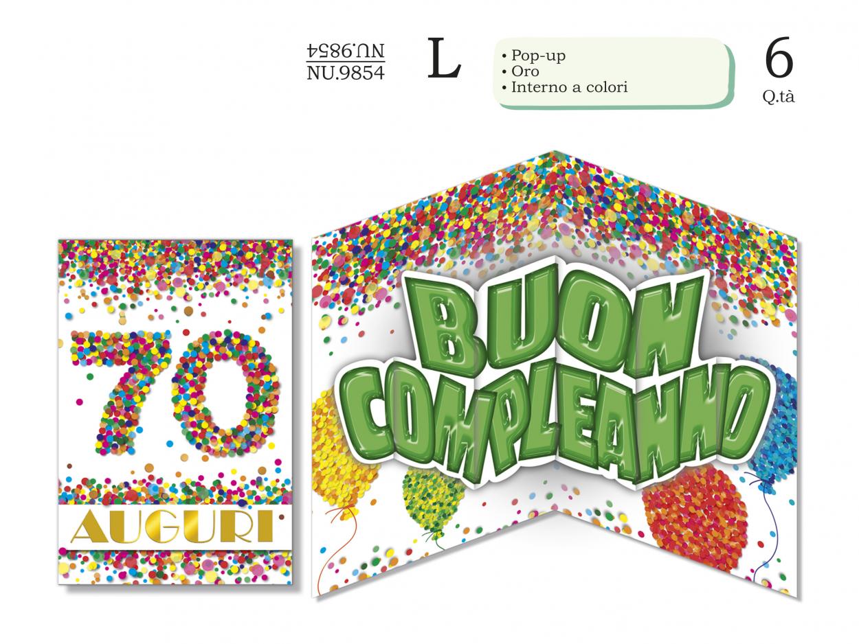NU9854 BIGLIETTI POP UP 70 40631